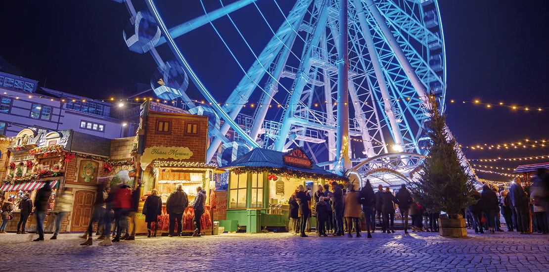The market square in Düsseldorf